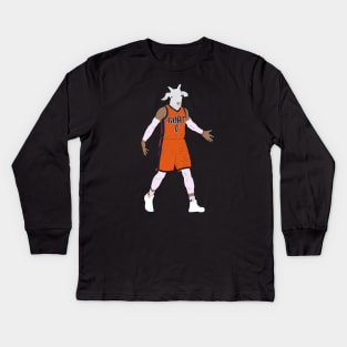 Russell Westbrook, The GOAT Kids Long Sleeve T-Shirt